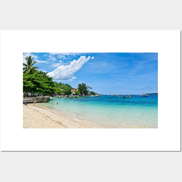 Kaputian Beach, Island Garden City of Samal, Davao del Norte, Mindanao, Philippines Wall Art by Upbeat Traveler